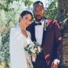 Charlotte Namura mariée à Jean Luc Guizonne (Star Ac')  -Instagram, juillet 2018