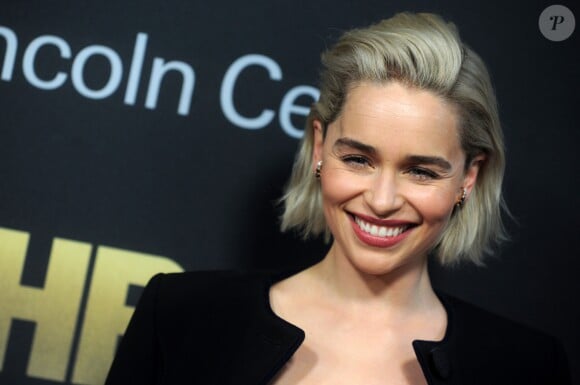 Emilia Clarke au photocall de la soirée American Songbook Gala à New York le 29 mai 2018.