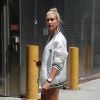 Justin Bieber et sa fiancée Hailey Baldwin se baladent dans les rues de New York le 7 juillet 2018