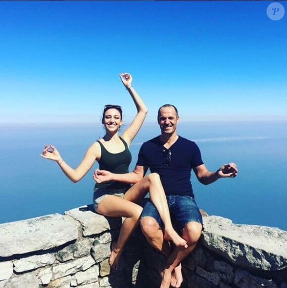 Delphine Wespiser et son chéri Roger, sur Instagram, mars 2017