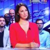 Charlotte Namura sur le plateau du Mag du Mondial sur TF1 -Instagram, juillet 2018