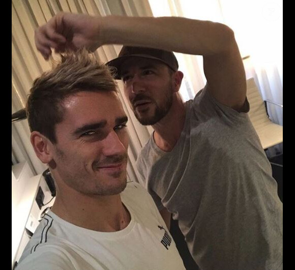 Antoine Griezmann, ses folies capillaires - Instagram, 30 janvier 2018