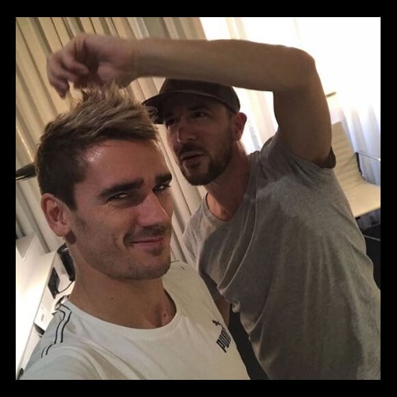 Antoine Griezmann, ses folies capillaires - Instagram, 30 janvier 2018