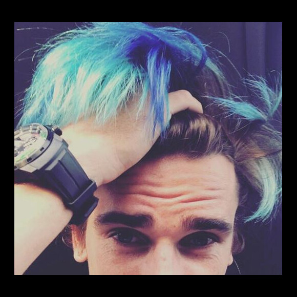 Antoine Griezmann, ses folies capillaires - Instagram, 16 juin 2017