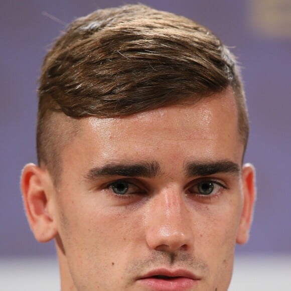 Antoine Griezmann - Conférence de presse des joueurs de l'équipe de France à Ribeirao Preto au Brésil le 16 juin 2014.