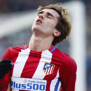 Antoine Griezmann - Football : Victoire de l'Atlético de Madrid contre Las Palmas (1-0) en Espagne à Madrid le 17 décembre 2016