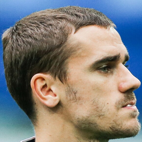 Antoine Griezmann - Entraînement de l'équipe de France de football à la veille de sa demi-finale contre la Belgique à l'occasion de la coupe du monde 2018 en Russie le 9 juillet 2018