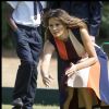 Melania Trump en visite au Royal hospital à Chelsea à Londres le 13 juillet 2018