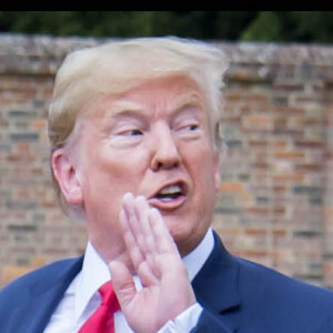 Donald Trump et le Premier ministre britannique Theresa May à Aylesbury le 13 juillet 2018