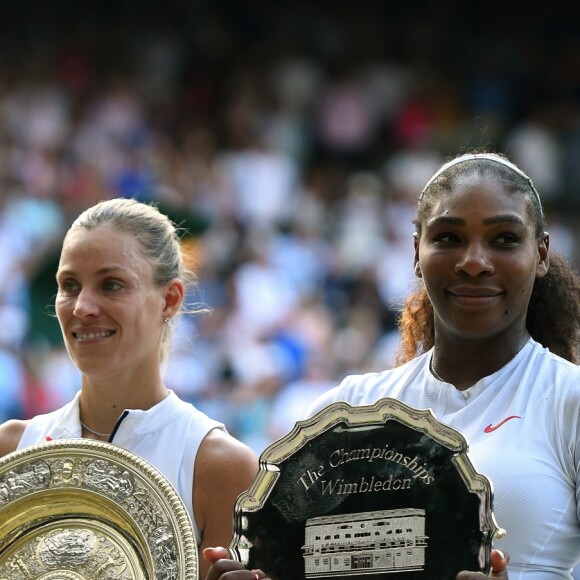 Angelique Kerber a dominé Serena Williams en finale de Wimbledon le 14 juillet 2018 à Londres