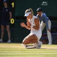Angelique Kerber a battu Serena Williams en finale de Wimbledon le 14 juillet 2018 à Londres