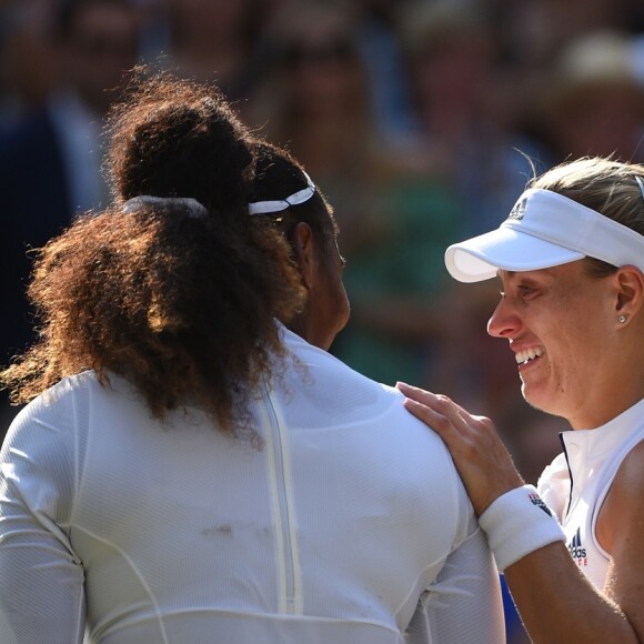 Angelique Kerber a dominé Serena Williams en finale de Wimbledon le 14 juillet 2018 à Londres