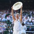 Angelique Kerber a battu Serena Williams en finale de Wimbledon le 14 juillet 2018 à Londres