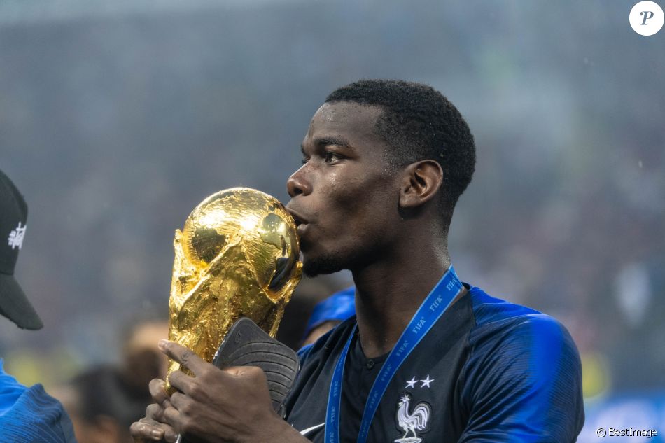 Paul Pogba Finale De La Coupe Du Monde De Football 2018 En