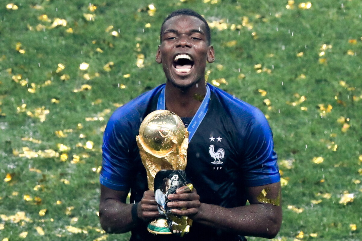 Paul Pogba s'est fait voler sa médaille de vainqueur de la Coupe du monde 