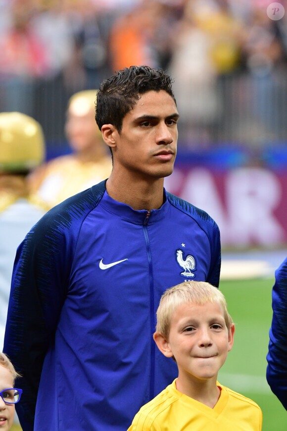 Raphaël Varane - Finale de la Coupe du Monde de Football 2018 en Russie à Moscou, opposant la France à la Croatie (4-2). Le 15 juillet 2018 © Moreau-Perusseau / Bestimage
