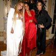 Beyoncé, Kelly Rowland et Michelle Williams reforment les Destiny's Child après la cérémonie des Grammy Awards, à Los Angeles, le 12 février 2017.