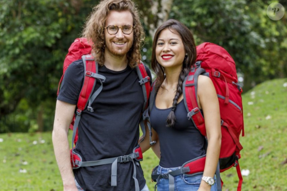 Maxime et Alizée, 26 et 25 ans, le jeune couple de Neuilly qui participe à "Pékin Express : La Course infernale" sur M6. 