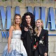 Amanda Seyfried, Lily James, Meryl Streep à l'avant-première de "Mamma Mia! Here We Go Again" au cinéma Eventim Apollo à Londres, le 16 juillet 2018.
