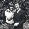 Jane Birkin et Serge Gainsbourg.