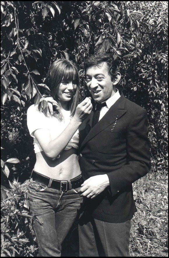 Jane Birkin et Serge Gainsbourg.