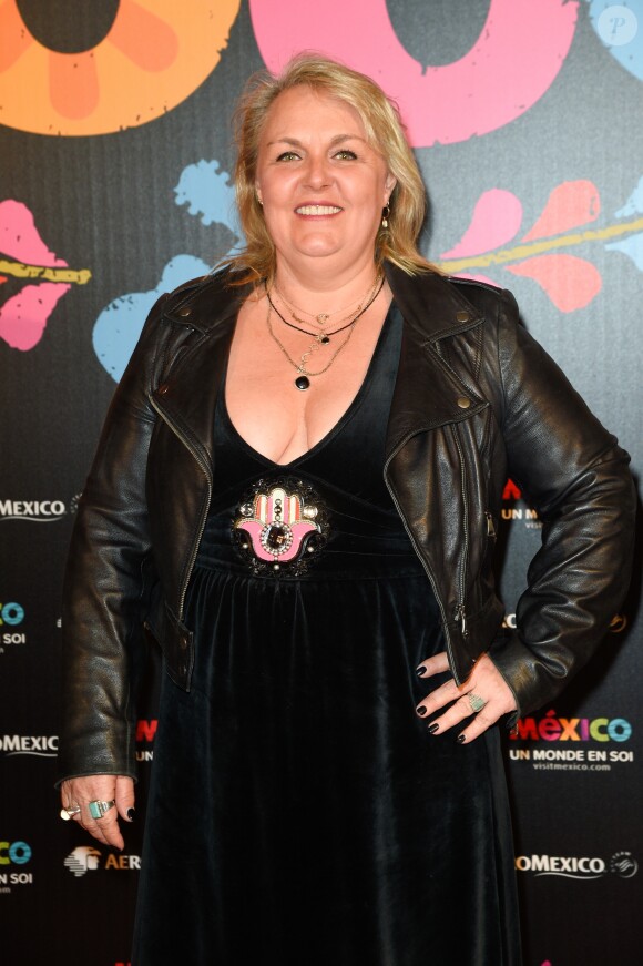 Valérie Damidot - Projection du nouveau film d'animation Pixar "Coco" au Grand Rex à Paris, le 14 novembre 2017. © Coadic Guirec/Bestimage