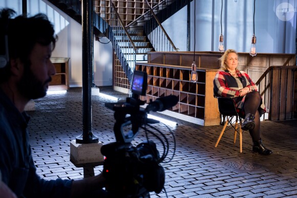 Semi-exclusif - Valérie Damidot lors de l'enregistrement de l'émission "Animaux Stars", présentée par Bernard Montiel, au Bastille Design Center à Paris, qui sera diffusée courant mai.