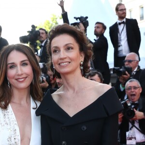 Elsa Zylberstein et Audrey Azoulay - Montée des marches du film " Les Eternels " lors du 71ème Festival International du Film de Cannes. Le 11 mai 2018 © Borde-Jacovides-Moreau/Bestimage