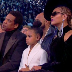 Beyoncé et Jay-Z aux 60e Grammy Awards au Madison Square Garden à New York City, New York, etats-Unis, le 28 janvier 2018.