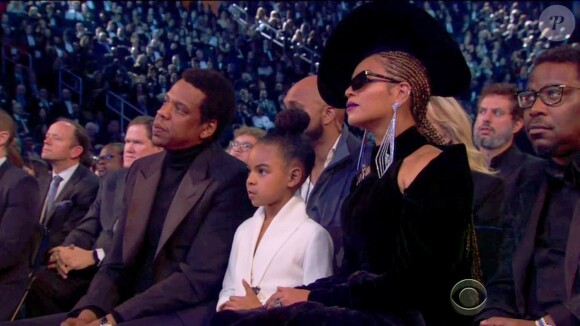 Beyoncé et Jay-Z aux 60e Grammy Awards au Madison Square Garden à New York City, New York, etats-Unis, le 28 janvier 2018.