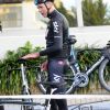 Le cycliste Christopher Froome s'entraine à Palma de Majorque le 14 décembre 2017.