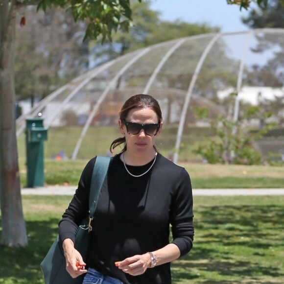 Jennifer Garner et Ben Affleck ont assisté ensemble et complices au match de base-ball de leur fils Samuel le 2 juin 2018