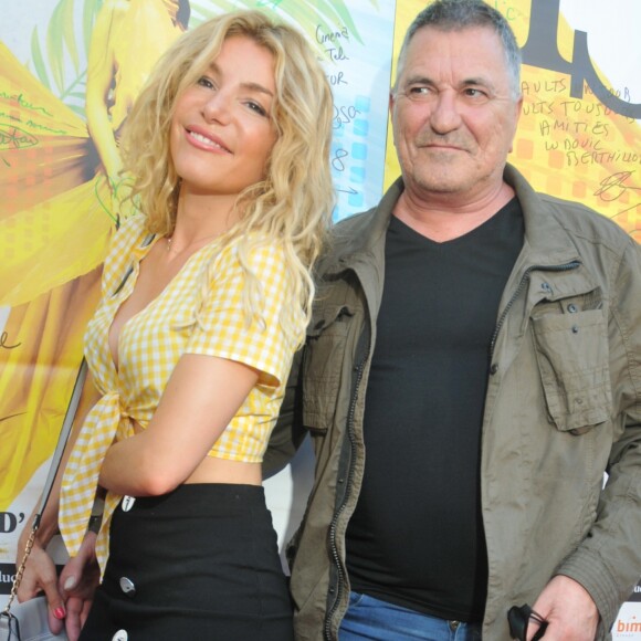 Lola Marois-Bigard et son mari Jean-Marie Bigard - People lors du 15ème Festival "Les Hérault du Cinéma et de la Télé" au Cap d'Agde. Le 19 juin 2018 © Robert Fages / Bestimage