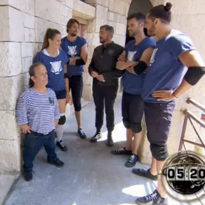 Laure Manaudou et Florent Manaudou dans "Fort Boyard" - France 2, 28 juillet 2018