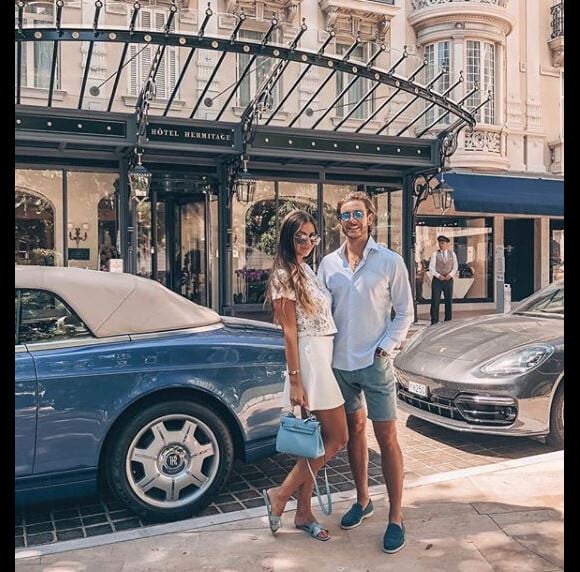 Martika et son petit ami à Monaco - Instagram, 25 juillet 2018