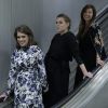 La princesse Eugenie d'York et sa soeur la princesse Beatrice d'York au siège des Nations unies à New York le 26 juillet 2018 lors d'un sommet contre l'esclavage organisé par Nexus.