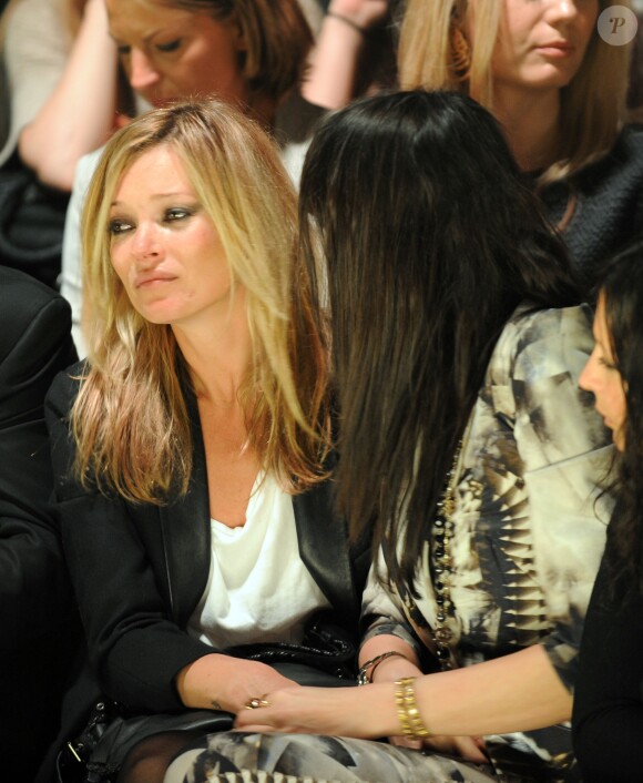 Kate Moss et Annabelle Neilson à Londres, le 18 février 2010.