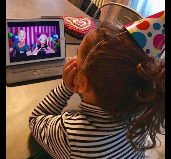 Laurent Ournac dévoile une photo de sa fille à l'occasion de son anniversaire - Instagram, septembre 2017