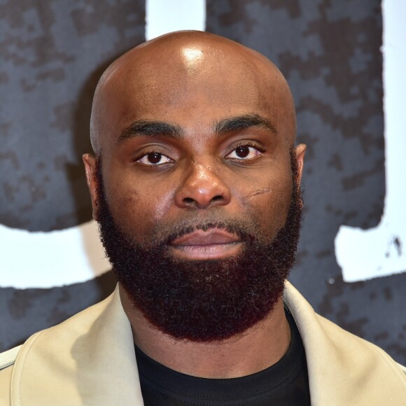 Kaaris (Okou Gnakouri) (L'équipe du film "Braqueurs The Crew") - Hommage à Brian De Palma lors du 3ème jour du 8ème Festival International du film policier de Beaune le 1er avril 2016. © Giancarlo Gorassini/Bestimage