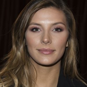 Camille Cerf (Miss France 2015) participe à la course "Le Défi des Miss" lors du Grand Prix de France à Vincennes Hippodrome de Paris, France, le 11 février 2018. © Pierre Perusseau/Bestimage