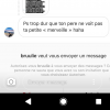 Caroline Receveur répond à une critique d'un internaute le 5 août 2018 sur Instagram.