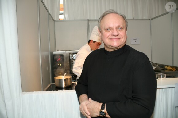 Joël Robuchon - 1er salon de la gastronomie des Outre-Mer à paris le 7 février 2015