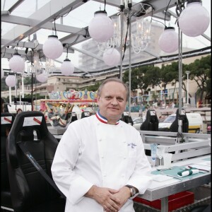 Joël Robuchon à Monaco le 12 juillet 2010