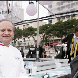 Joël Robuchon à Monaco le 12 juillet 2010