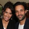 Exclusif - Laurie Cholewa et Greg Levy - Inauguration du restaurant "Gabylou Notre-Dame" à Paris le 12 juin 2018. © Denis Guignebourg / Bestimage