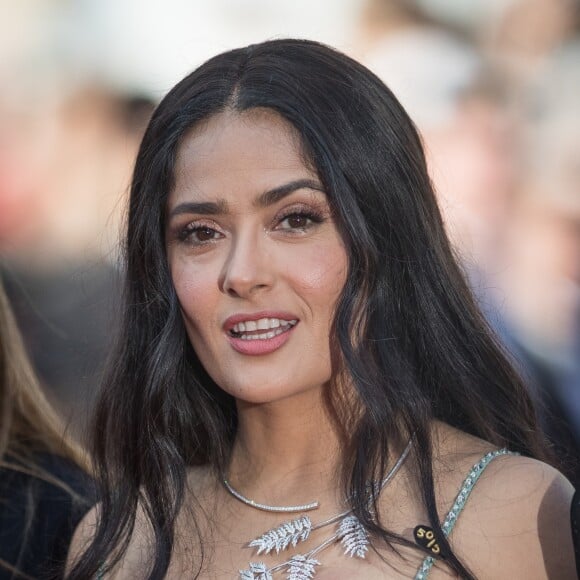 Salma Hayek - Montée des marches du film « Les Filles du Soleil » lors du 71e Festival de Cannes. Le 12 mai 2018 © Borde-Jacovides-Moreau/Bestimage