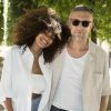 Tina Kunakey et son fiancé Vincent Cassel au défilé de mode Homme printemps-été 2019 "Louis Vuitton" à Paris. Le 21 juin 2018 © Olivier Borde / Bestimage