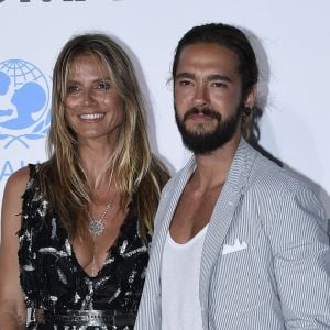 Heidi Klum et son compagnon Tom Kaulitz - Photocall de la soirée de gala Unicef à Porto Cervo. Le 10 août 2018 Red Carpet UNICEF Gala Porto Cervo, Sardinia, Italy.