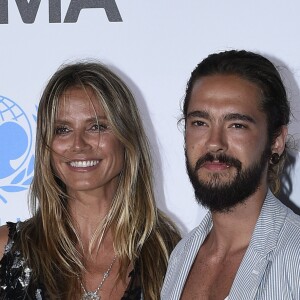 Heidi Klum et son compagnon Tom Kaulitz - Photocall de la soirée de gala Unicef à Porto Cervo. Le 10 août 2018 Red Carpet UNICEF Gala Porto Cervo, Sardinia, Italy.