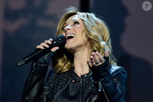 Lara Fabian en concert au Palac à Kiev. Le 2 mars 2018